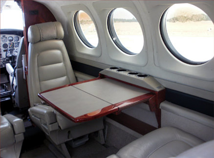 Photo of Beech C90 cabin luxuries